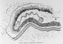 The Great Serpent Mound, near Locust Grove by English School