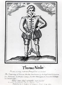 Thomas Nashe , from a pamphlet by English School