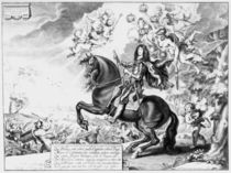 Equestrian Portrait of Charles II with Gods by Cornelius van Caukercken