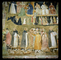 St. Dominic Sending Forth the Hounds of the Lord von Andrea di Bonaiuto