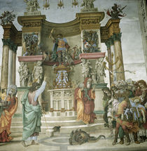 St. Philip Exorcising a Demon von Filippino Lippi