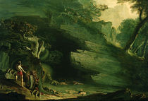 Cadmus and the Dragon by John Martin