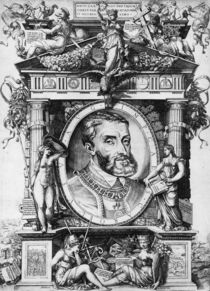 Portrait of Charles V , Holy Roman Emperor by Antonio Salamanca