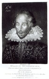 Portrait of William Shakespeare by English School