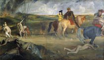 Scene of War in the Middle Ages by Edgar Degas