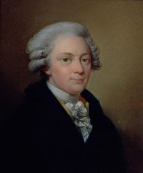 Portrait of Wolfgang Amadeus Mozart by Giuseppe or Josef Grassi