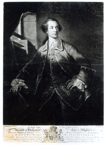 Portrait of Charles Watson-Wentworth by Benjamin Wilson