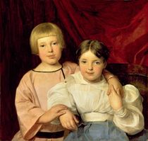 Children, 1834 by Ferdinand Georg Waldmuller