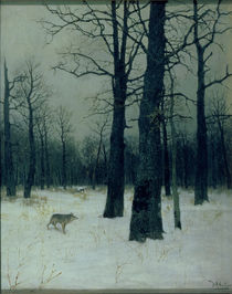 Wood in Winter, 1885 von Isaak Ilyich Levitan