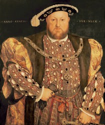 Portrait of Henry VIII aged 49 von Hans Holbein the Younger