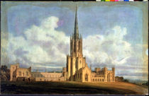 Projected Design for Fonthill Abbey by J. M. W. and Wyatt, James Turner