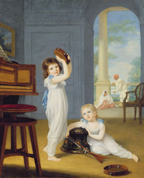 Emily and George Mason, c.1794-95 von Arthur William Devis