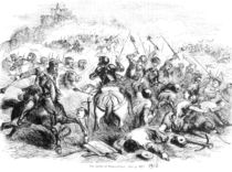 The Battle of Bannockburn in 1314 by English School