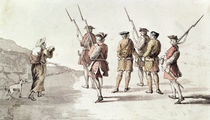 Capture of the Rebel, Simon Fraser by English School