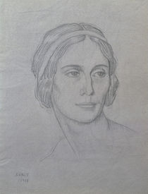 Portrait of Anna Pavlova , 1908 by Leon Bakst