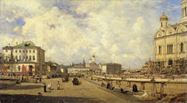 View of the Christ Saviour Cathedral in Moscow von Aleksei Petrovich Bogolyubov