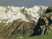 Mont Blanc Mountains, 1897 by Isaak Ilyich Levitan