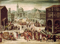 The Sack of Lyons by the Baron des Adrets April 1562 von French School