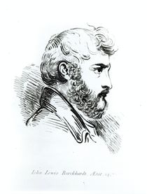 Portrait of John Lewis Burckhardt at the Age of 24 von English School