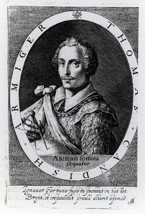 Portrait of Thomas Cavendish von English School