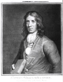 Portrait of Captain William Dampier engraved by Sherwin by English School