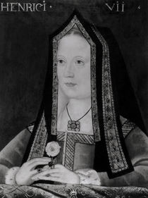 Portrait of Elizabeth of York von English School