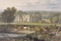 View of Hampton Court, Herefordshire by Joseph Mallord William Turner