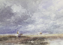 Going to the Hayfield, c.1855 by David Cox