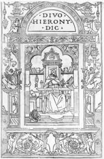 St. Jerome in his Study von Italian School