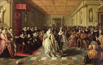 Ball at the Court of Henri III on the Occasion of the Marriage of Anne von French School