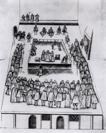The Execution of Mary Queen of Scots by English School