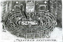 The Anatomy Theatre, Leiden von Willem van Swanenburgh