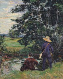 The Anglers, c.1885 by Jean Baptiste Armand Guillaumin