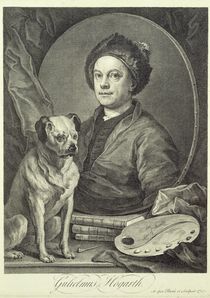Self Portrait, 1749 von William Hogarth