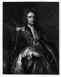 Portrait of Robert Harley, first Earl of Oxford von English School