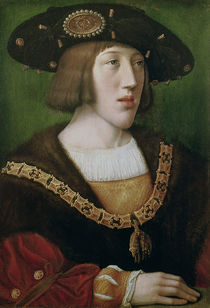 Portrait of Charles V 1516 by Bernard van Orley