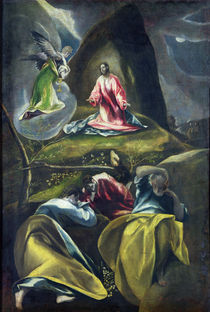 Christ in the Garden of Olives by El Greco