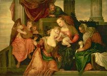 The Mystic Marriage of Saint Catherine von Veronese