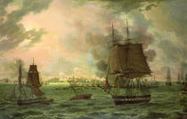 The Bombing of Cadiz by the French on 23rd September 1823 von Louis Philippe Crepin