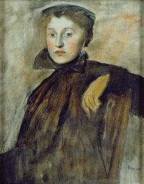 Study for a Portrait of a Lady by Edgar Degas