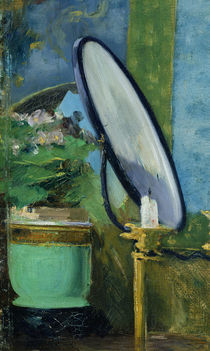 Detail from the painting 'Nana' by Edouard Manet