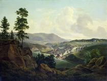 Saw Mill in Norway, 1827 by Christian Ernst Bernhard Morgenstern