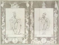 Charlemagne and Heymon, 1804-5 von Philipp Otto Runge