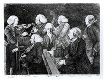 A Concert at Cambridge, 1770 von English School