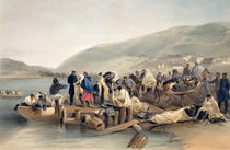 The Embarkation of the Sick at Balaklava von William 'Crimea' Simpson