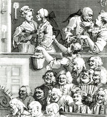 The Laughing Audience, 1733 by William Hogarth