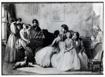 The Drawing Room Concert by English School