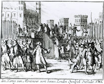 The Execution of the Duke of Monmouth and Buccleuch von German School