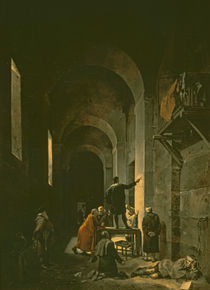 Jacques de Stella in Prison von Francois-Marius Granet