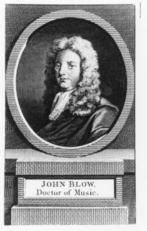 Portrait of John Blow by English School